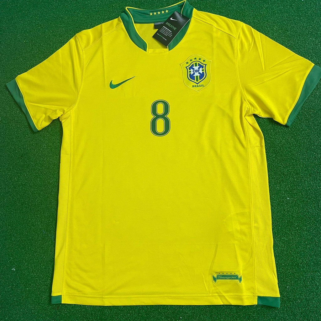 Kaka Leite Brazil 2006 World Cup Jersey – Front View