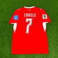Switzerland 2026 World Cup Kit Jersey – Breel Embolo 7- – Back View