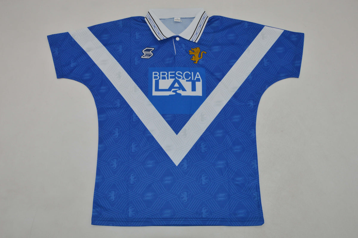 1996/97 Brescia Retro Blue Football Jersey – Back View