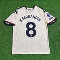 Bruno Fernandes #8 Manchester United New Season 2027 Jersey – Back View