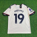 Bryan Mbuemo #19 Manchester United New Season 2027 Jersey – Back View