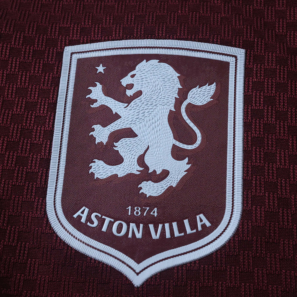 Aston Villa F.C. 2026-2027 Season Home Kid Football Jersey Trikot Maillot V6