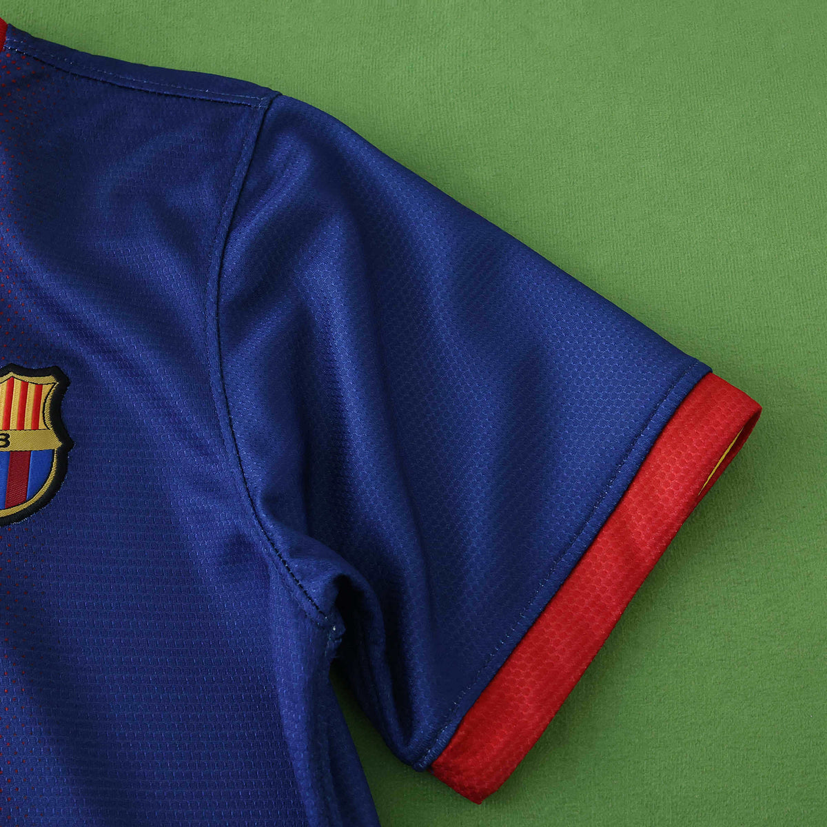 Barcelona 2012-2013 Season Kids Home Retro Football Jersey Trikot Maillot V7