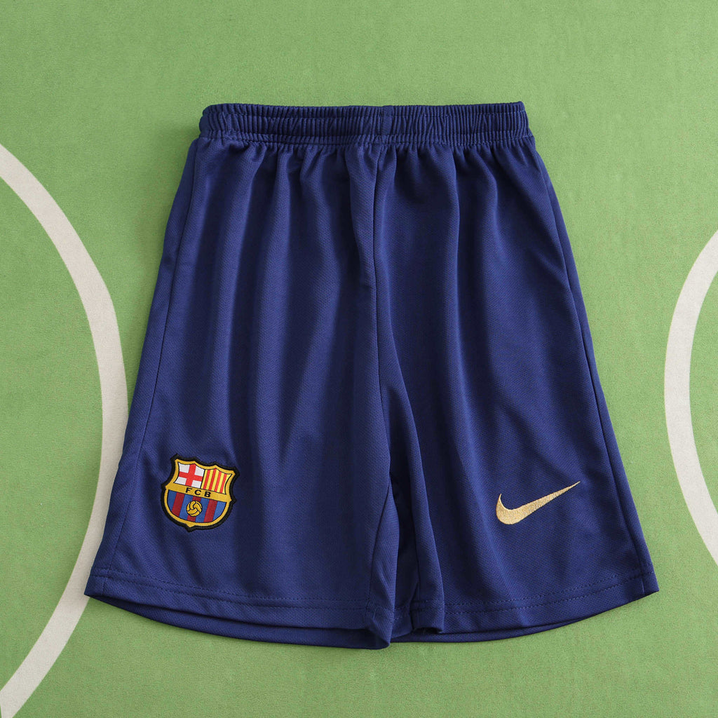 FC Barcelona 2024-2025 Season Home Kids Football Jersey Trikot Maillot V4