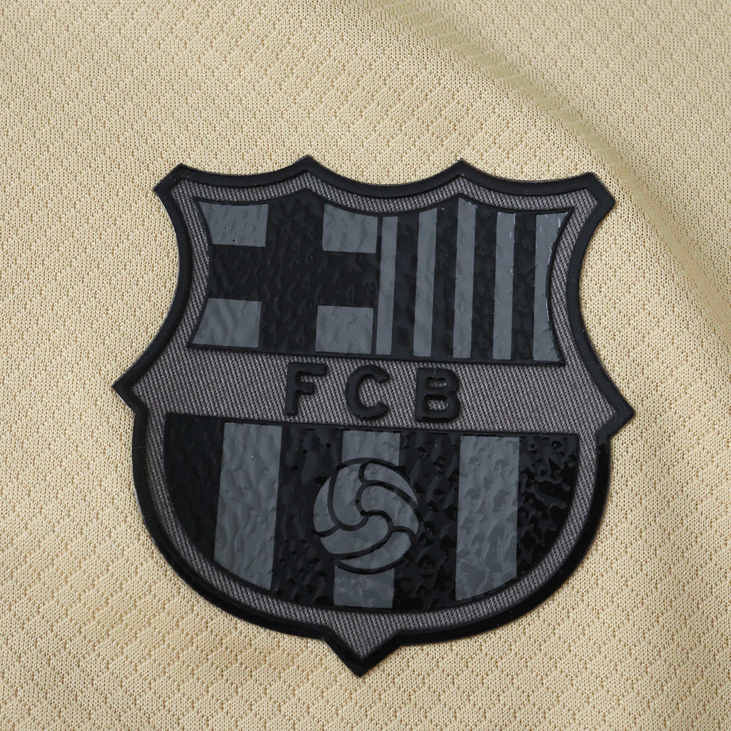 FC Barcelona 2025-2026 Season Away Long Sleeve Football Jersey Trikot Maillot V6