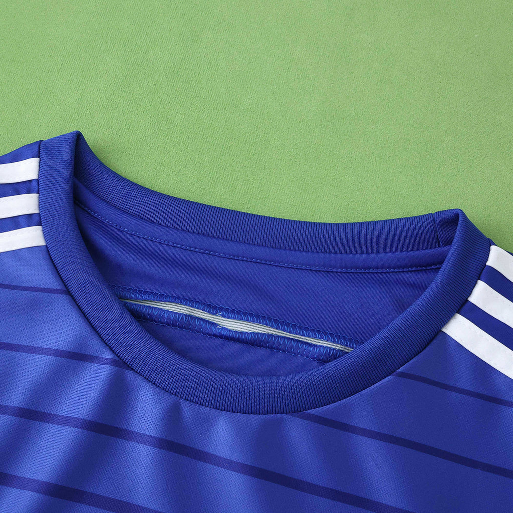Chelsea 2014-2015 Season Home Blue Retro  Football Jersey Trikot Maillot V4