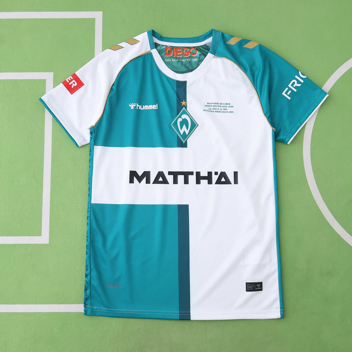 Markus Rosenberg Werder Bremen Anniversary Football Jersey – Detailed View
