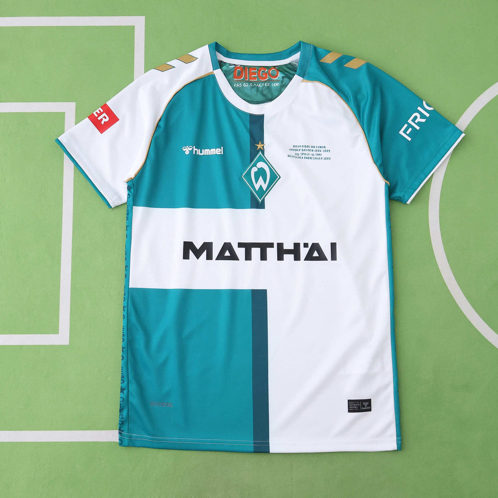 Miroslav Klose Bremen Anniversary Football Jersey – Detailed View