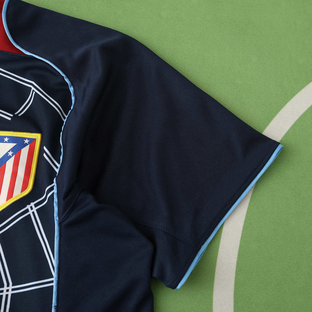 Atlético de Madrid 2004-2005 Season Away Retro Football Jersey Trikot Maillot V6