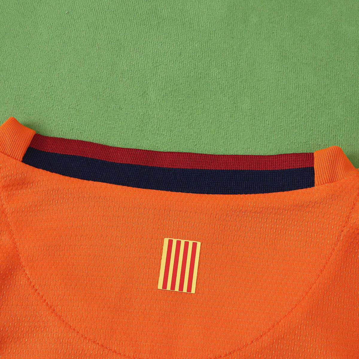 Barcelona 2012-2013 Season Kids Away Orange Retro Football Jersey Trikot Maillot V8