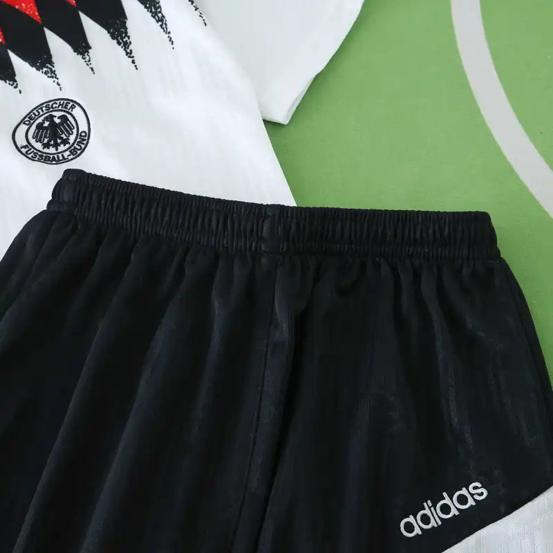1994 Germany Deutschland Home Retro Kids Football Jersey – 6