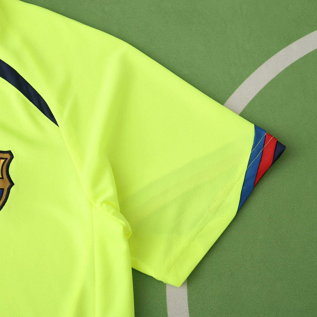 FC Barcelona 2005-2006 Season Away Retro Football Jersey Trikot Maillot V5