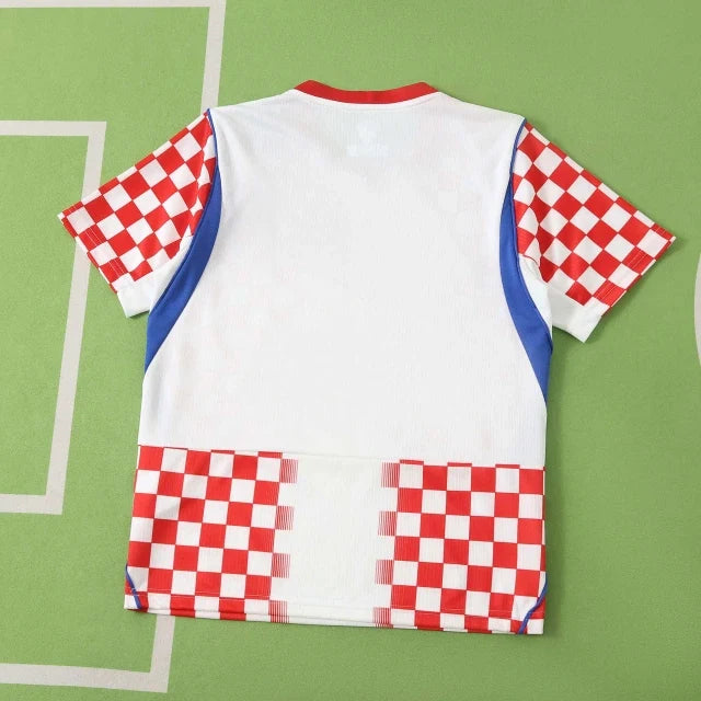 Croatia 2026 World Cup Kids Football White Jersey Kit – 4