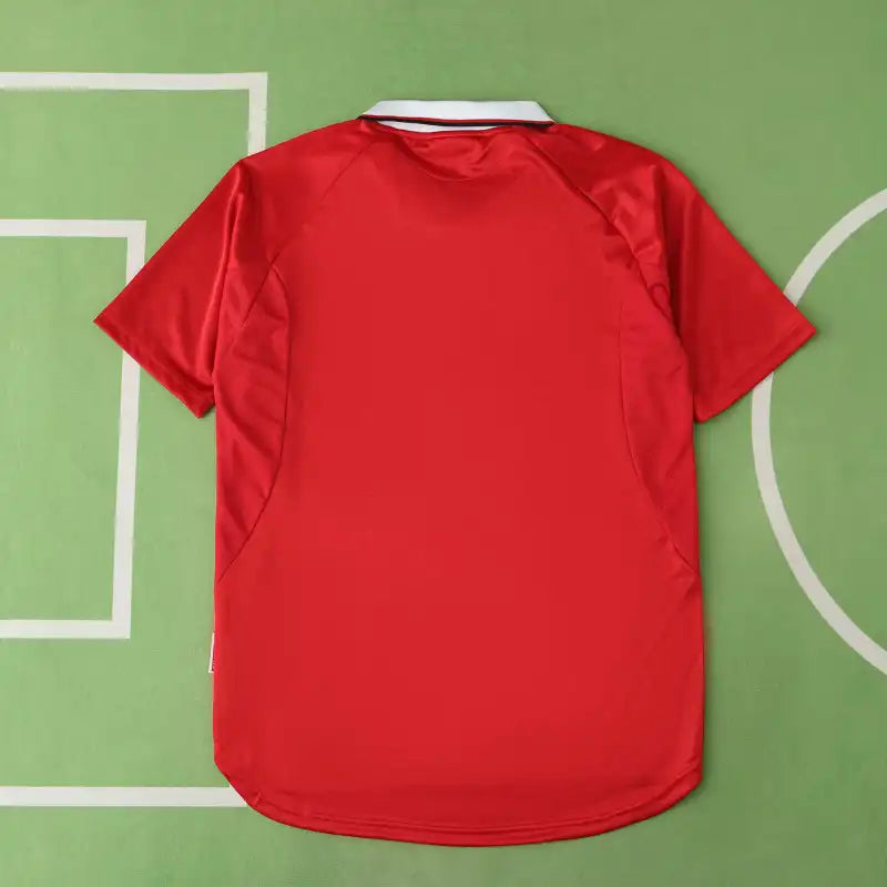 Manchester United F.C 99/00 Season Home Red Retro Jersey – Detailed View