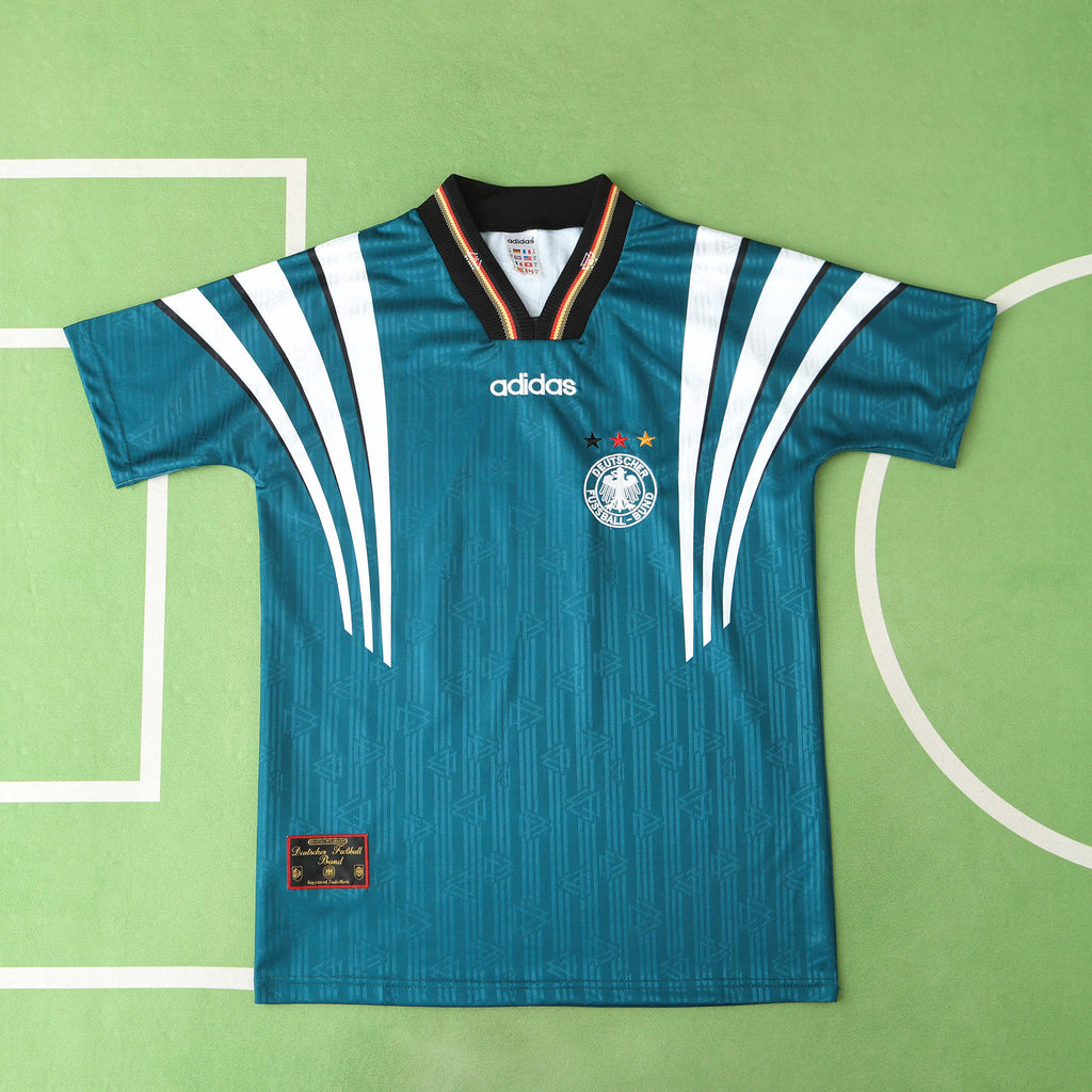 1996 Germany World Cup Retro Football Jersey Deutschland 1996 retro – 5