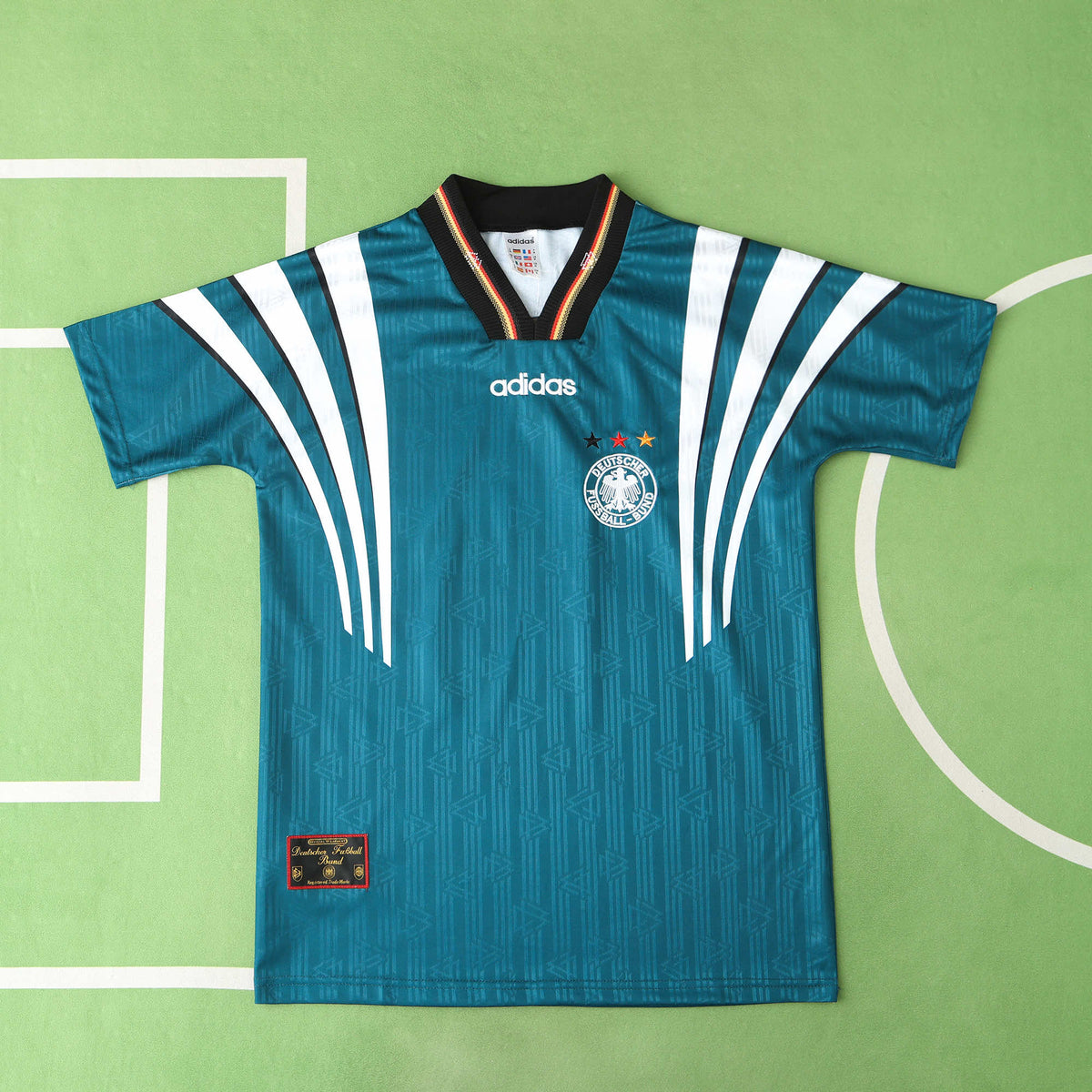 1996 Germany World Cup Retro Football Jersey Deutschland 1996 retro – 5