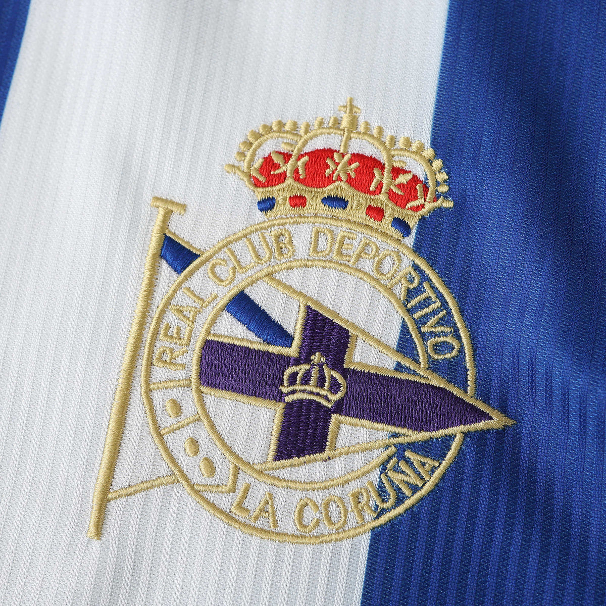 Real Club Deportivo 1999-2000 Season Home Retro Football Jersey Trikot Maillot V6