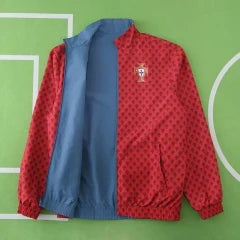 Portugal 2025-26 Both Sides Football Windbreaker Windjacke – Back View
