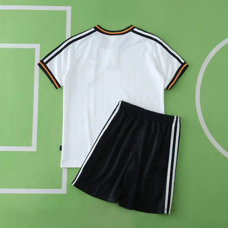 1996 Germany Deutschland Home Retro Kids Football Jersey – 15