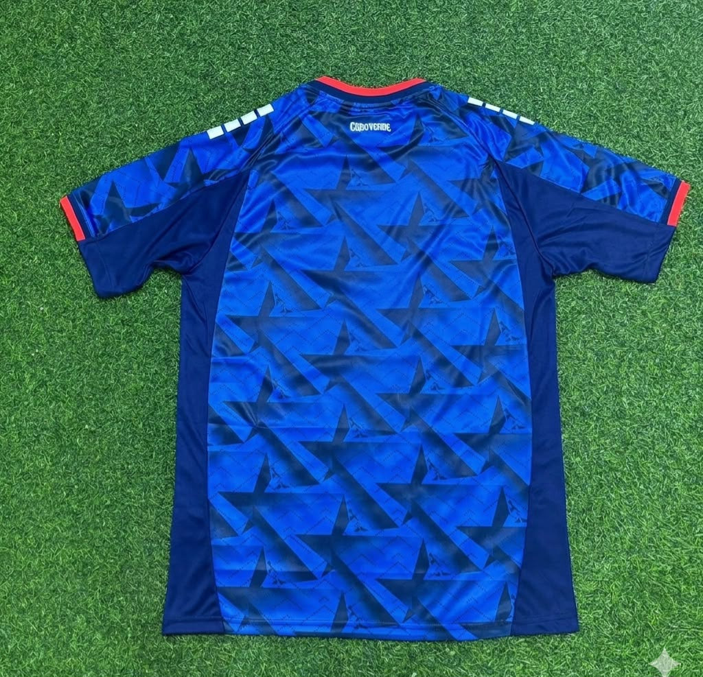 Cape Verde World Cup 2026 Home Football Jersey Shirt – Front View