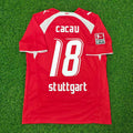 2006/07 Cacau VfB Stuttgart Auswärtstrikot Retro Football Jersey – Back View