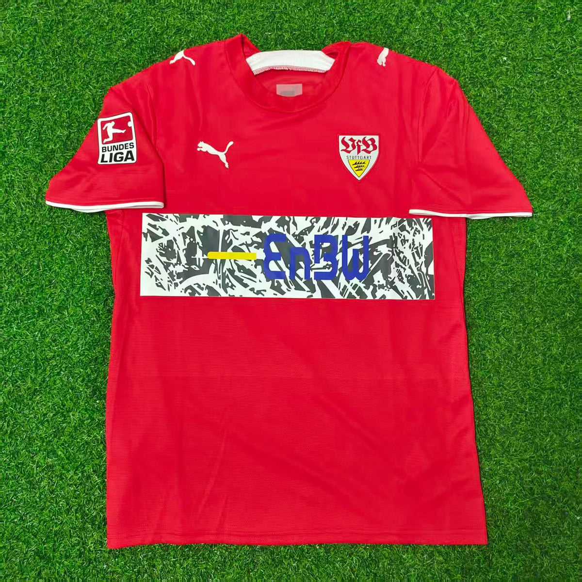 2006/07 Cacau VfB Stuttgart Auswärtstrikot Retro Football Jersey – Front View
