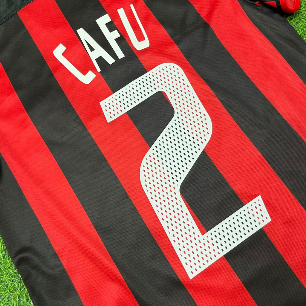 2003/04 Cafu Milan Home Retro Football Jersey – 5