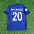 Chelsea 2021 Champions League Final Blue Retro Football Jersey – Callum Hudson-Odoi 20- – Back View