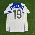 2004/05 Esteban Cambiasso Inter Milan Retro White Football Jersey – Back View