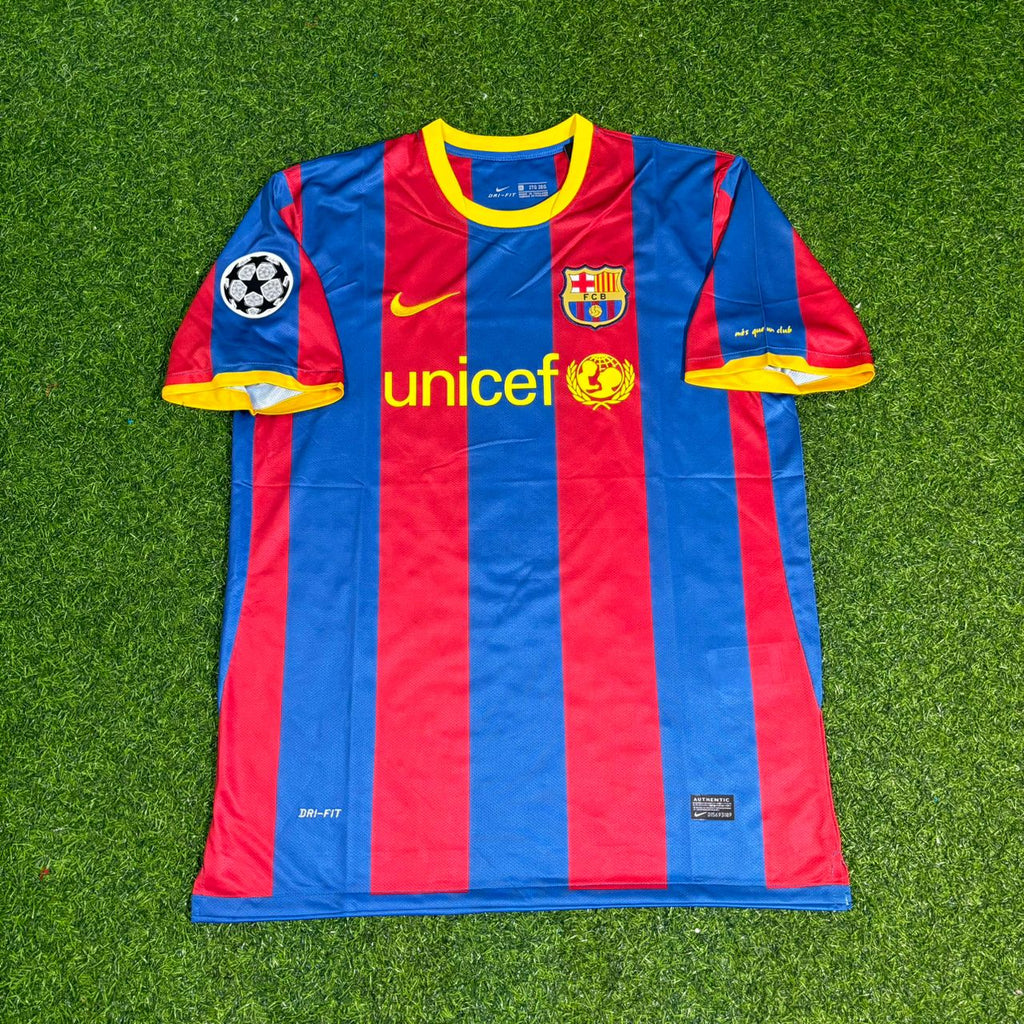 Carles Puyol Barcelona 2010 2011 Jersey – Front View