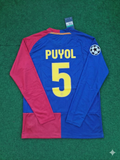 Barcelona 2009 Champions League Final Retro Jersey – Carles Puyol – Back View