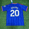 Carlos Baleba #20 Manchester United Blue New Season 2027 Jersey – Back View