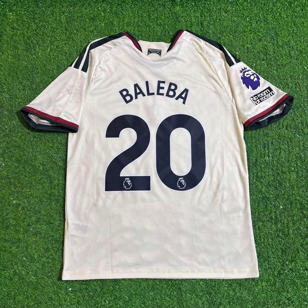 Carlos Baleba #20 Manchester United New Season 2027 Jersey – Back View
