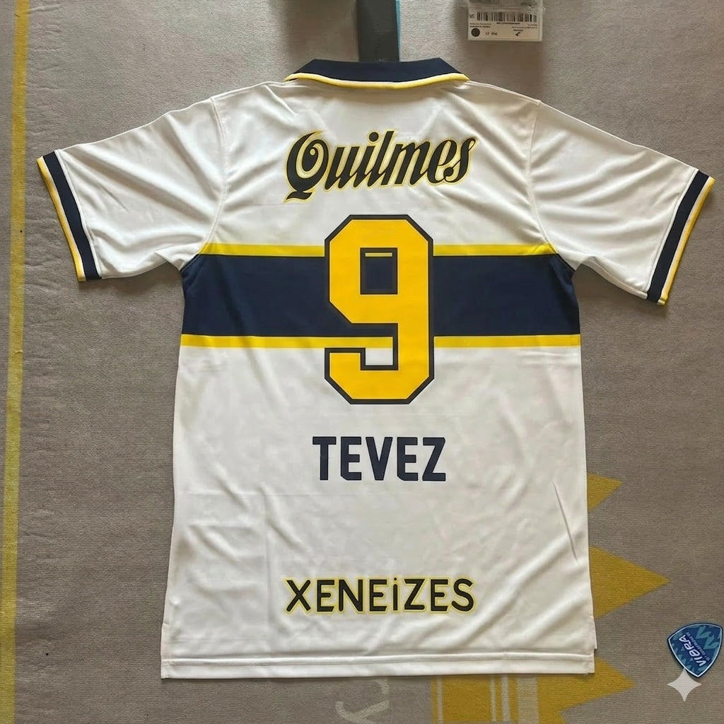 Boca Juniors Kit Jersey – Carlos Tevez 9- – Back View
