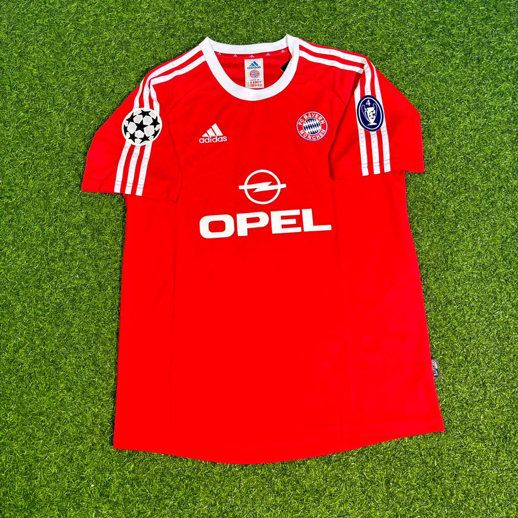 2000/01 Carsten Jancker Bayern Munchen Retro Fussballtrikot Jersey – Front View