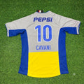 Edinson Cavani Boca Juniors Away Retro Football Jersey – Back View