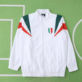 Italy 2025-26 Season White Football Windbreaker Windjacke – Back View