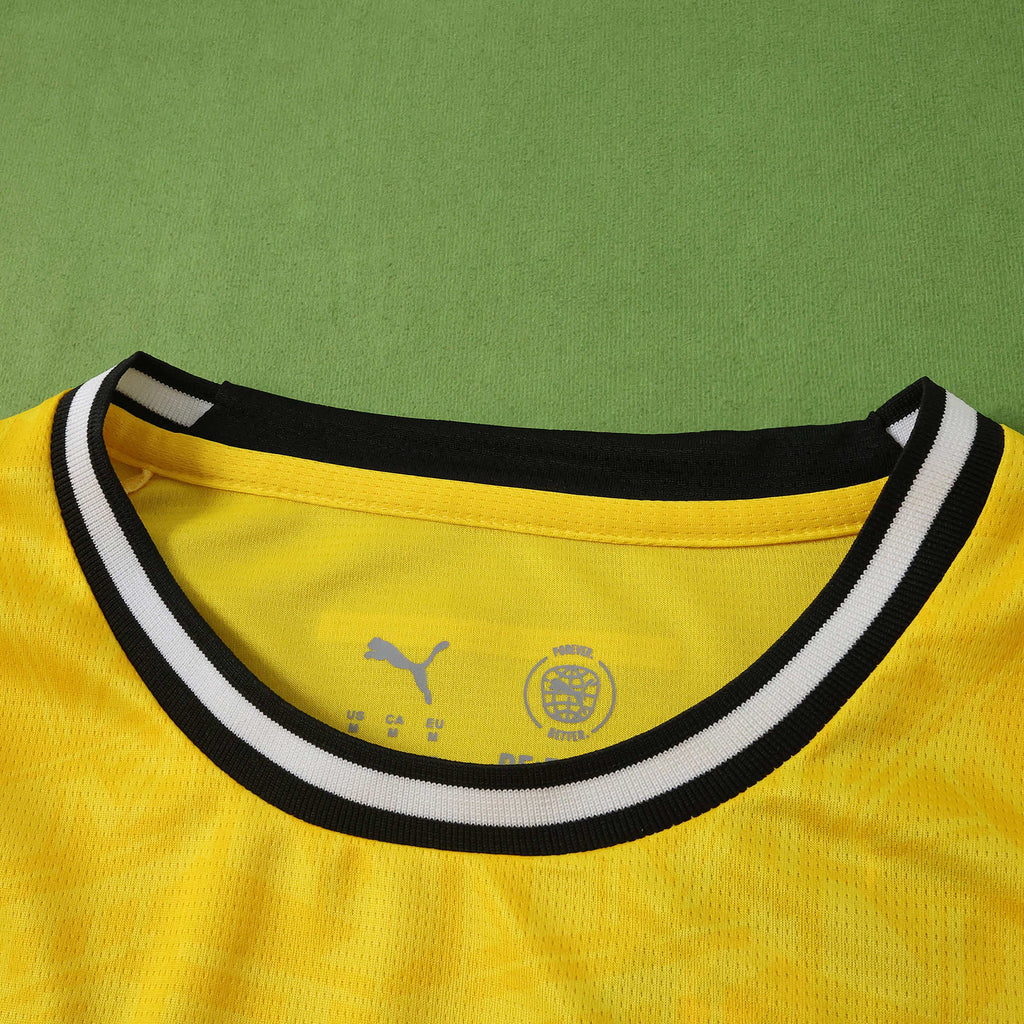 Borussia Dortmund 2026-2027 Season Home Long Sleeve Football Jersey Trikot Maillot V5