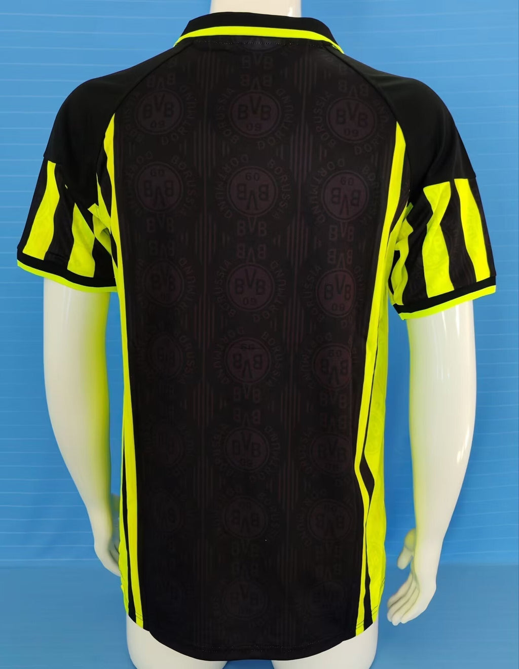 BVB Black Retro Jersey – Back View