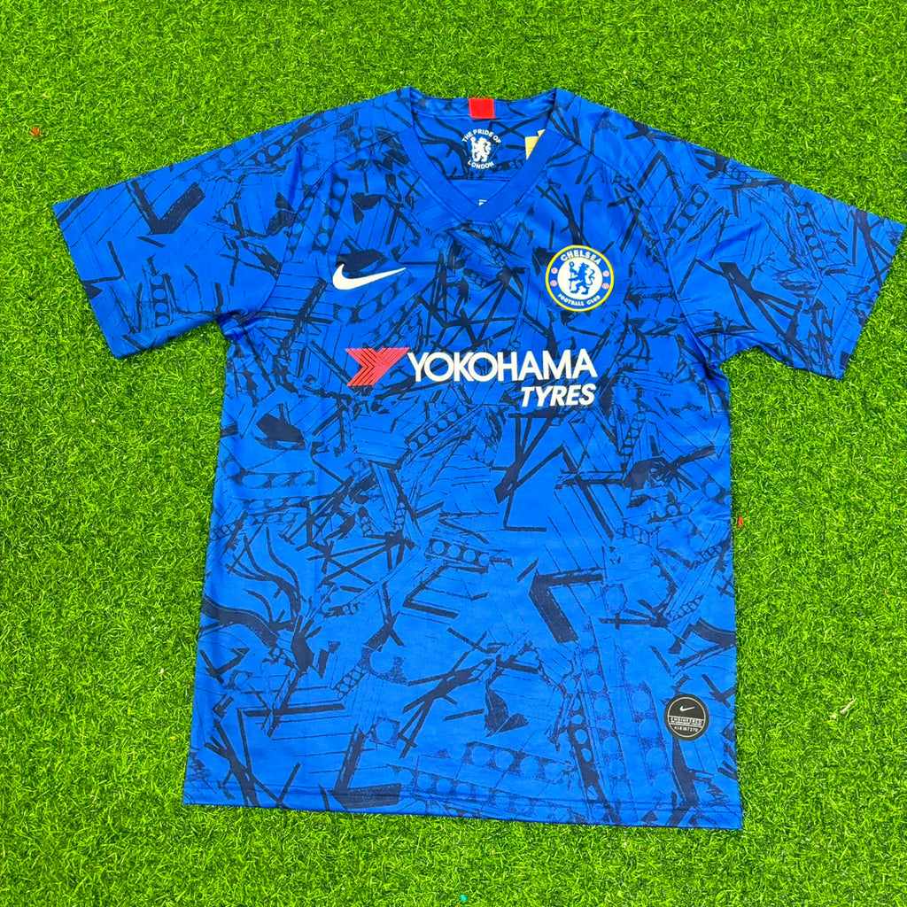 Chelsea 2019 2020 Blue Retro Kit Jersey – Cesar Azpilicueta #28 – Front View