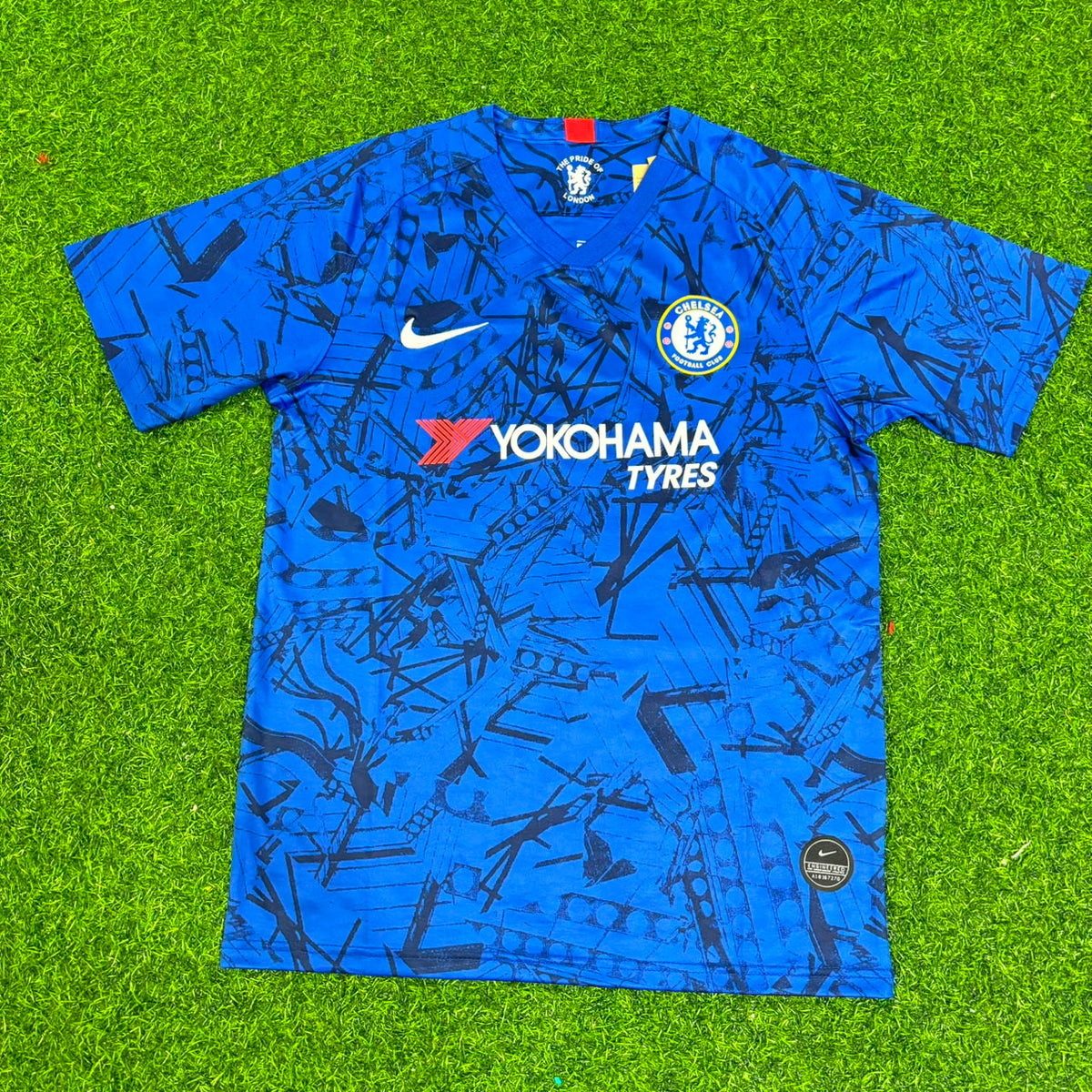 Chelsea 2019 2020 Blue Retro Kit Jersey – Cesar Azpilicueta #28 – Front View
