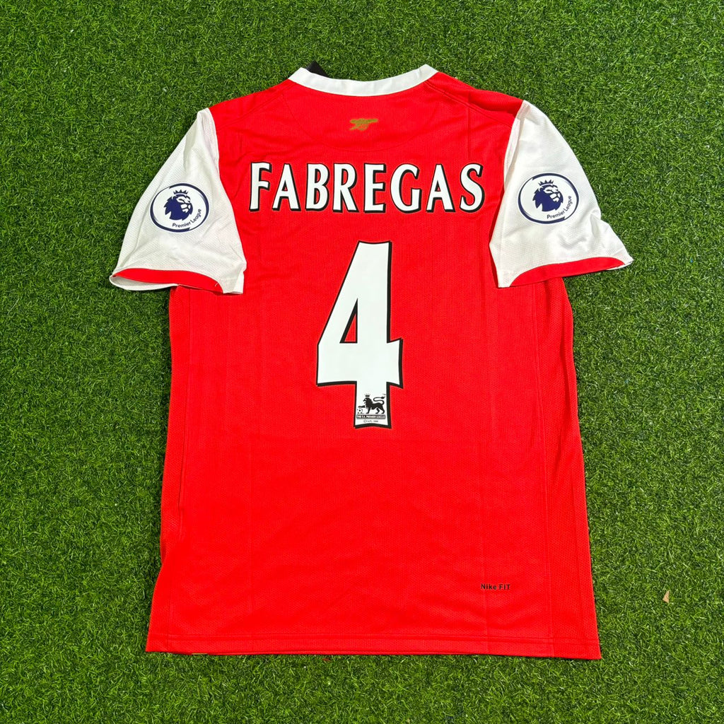 Arsenal 2006/2008 Season Retro Jersey – Cesc Fàbregas #4 – Back View