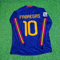 Cesc Fabregas - Spain 2010 World Cup Final Retro Jersey – Back View