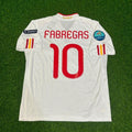 Spain EURO 2012 Final Retro Football Jersey – Cesc Fabregas – Back View