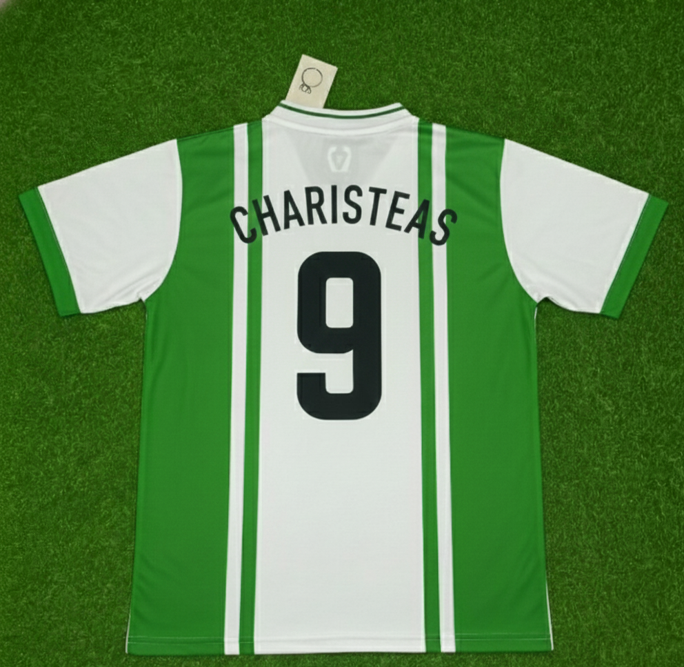 Angelos Charisteas Bremen Retro Fußballtrikot Kit Jersey – Back View