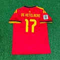 Charles De Ketelaere Belgique Belgien Belgie 2026 World Cup Jersey – Back View