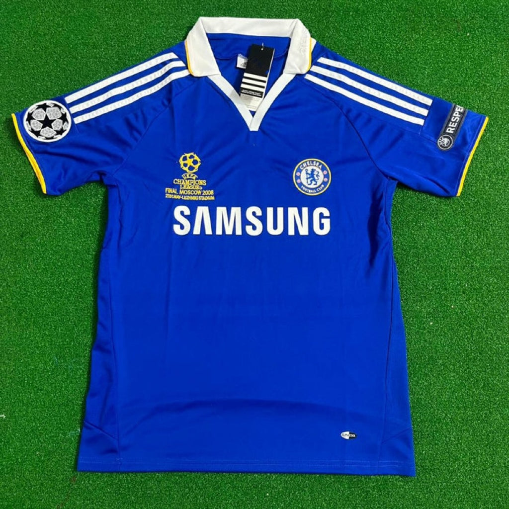 Chelsea 2008 Champhions League Final Jersey – Back View
