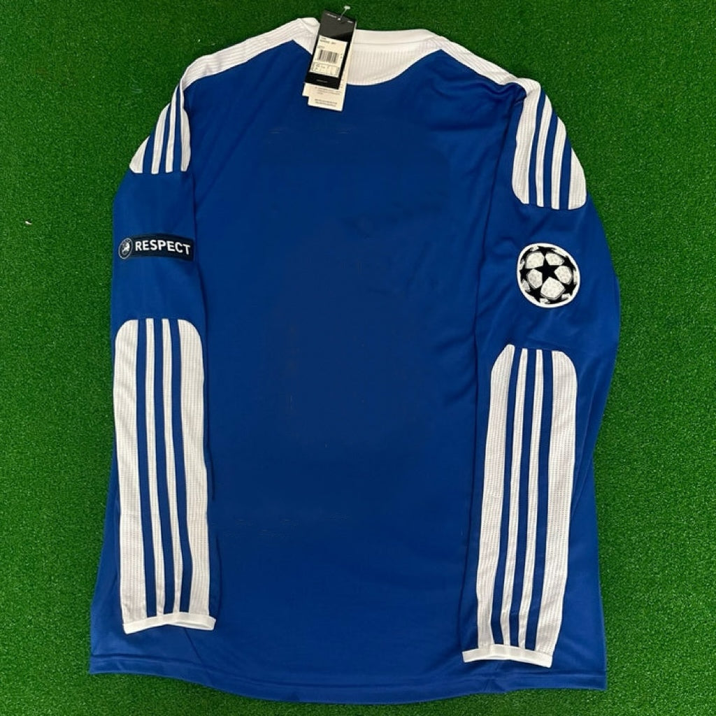 Chelsea Champhions League 2012 Munich Final Retro Long Sleeve Jersey – Front View