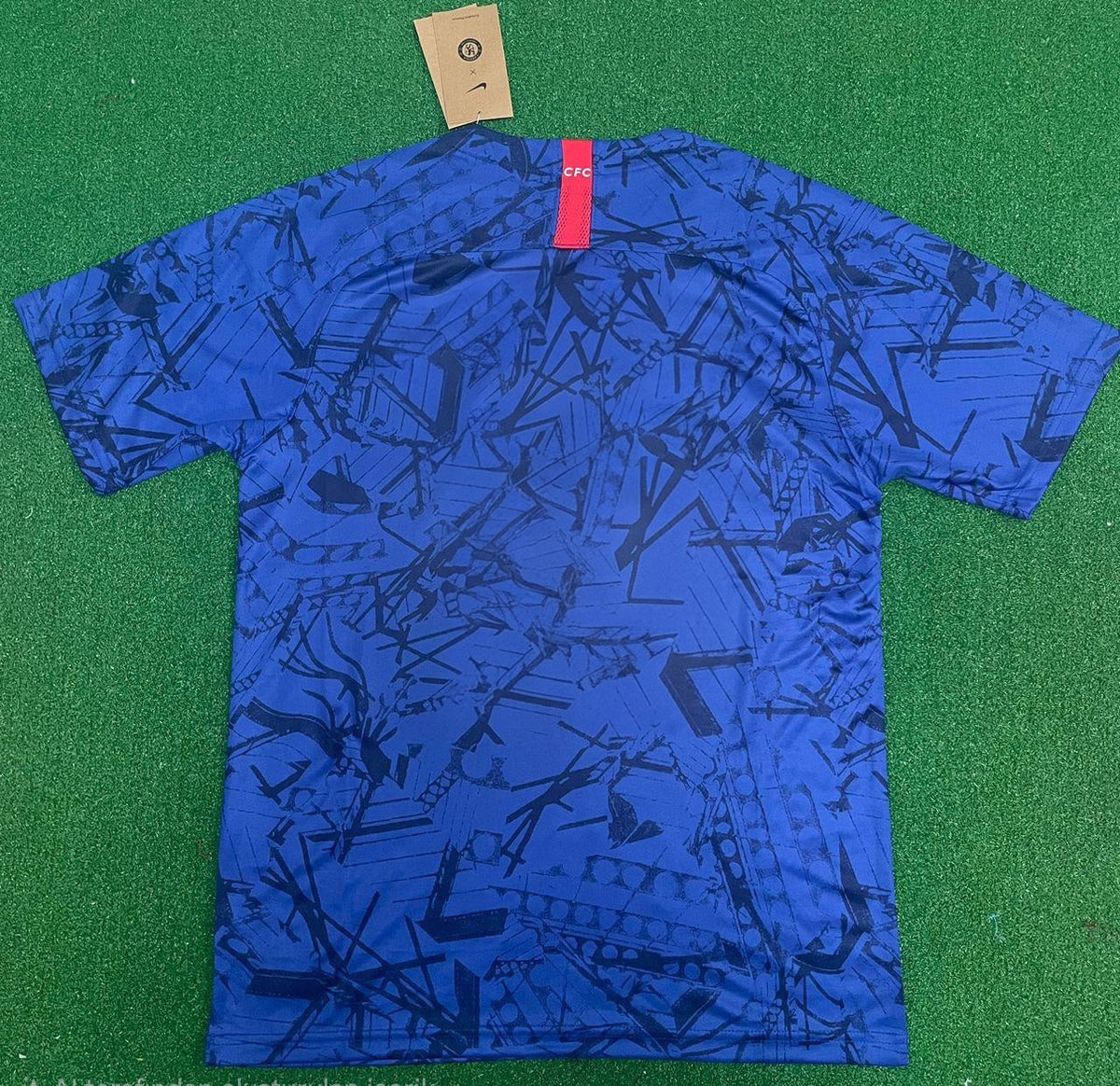 Chelsea FC 2019 2020 Blue Retro Kit Jersey – Front View