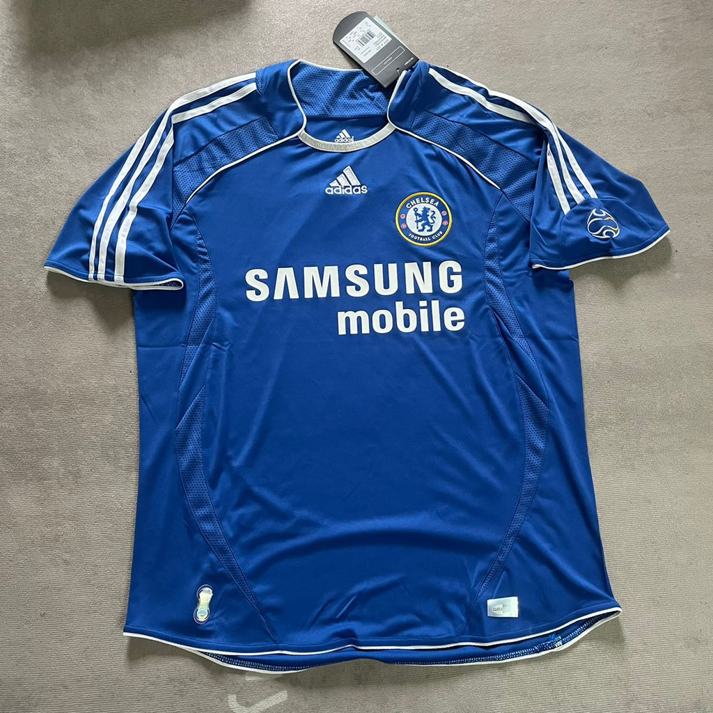 2006 Arjen Robben Chelsea 2008 Season Retro Football Jersey – Detailed View